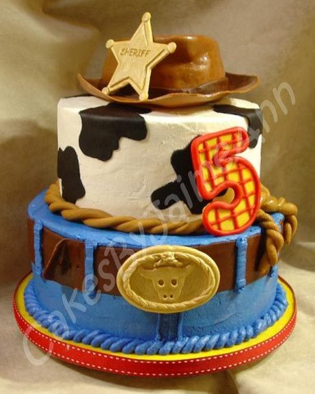 Cowboy Birthday Cake