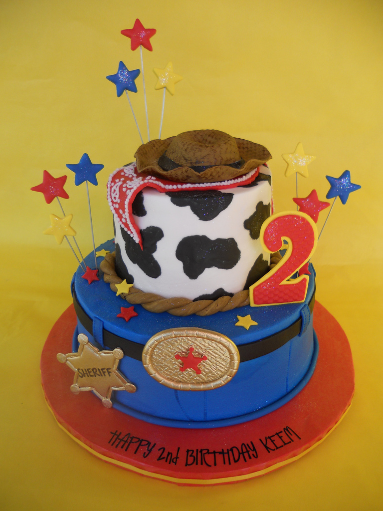 Cowboy Birthday Cake