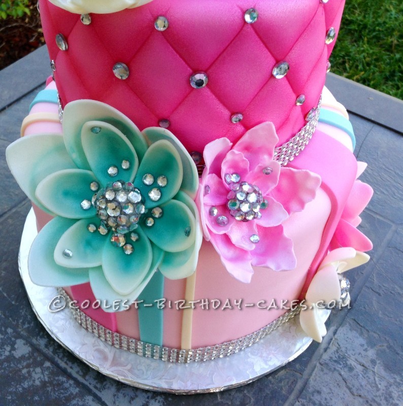 Diamond Birthday Cakes with Bling