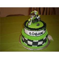 Dirt Bike Birthday Cake Designs