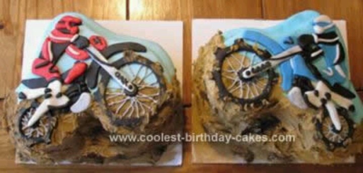 Dirt Bike Birthday Cake Designs