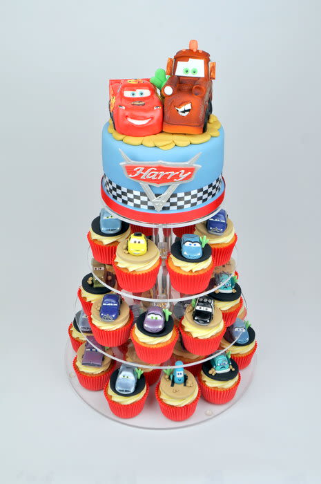 Disney Cars Cupcakes