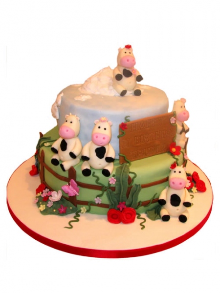 Farm Scene Birthday Cakes