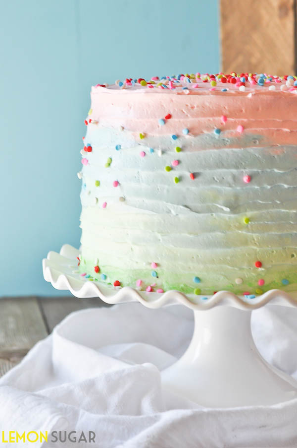 9 Photos of Beautiful Birthday Cakes One Layer