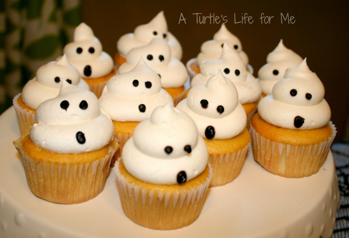 6 Photos of Ghost Cupcakes Birthday