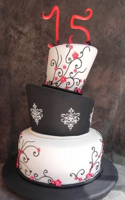 Happy 15 Birthday Cake