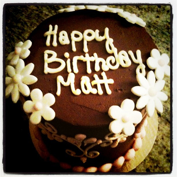 Happy Birthday Matt Cake