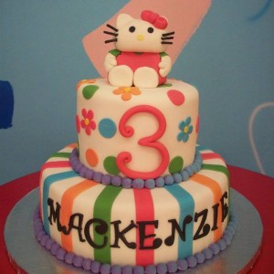 Hello Kitty Birthday Cake