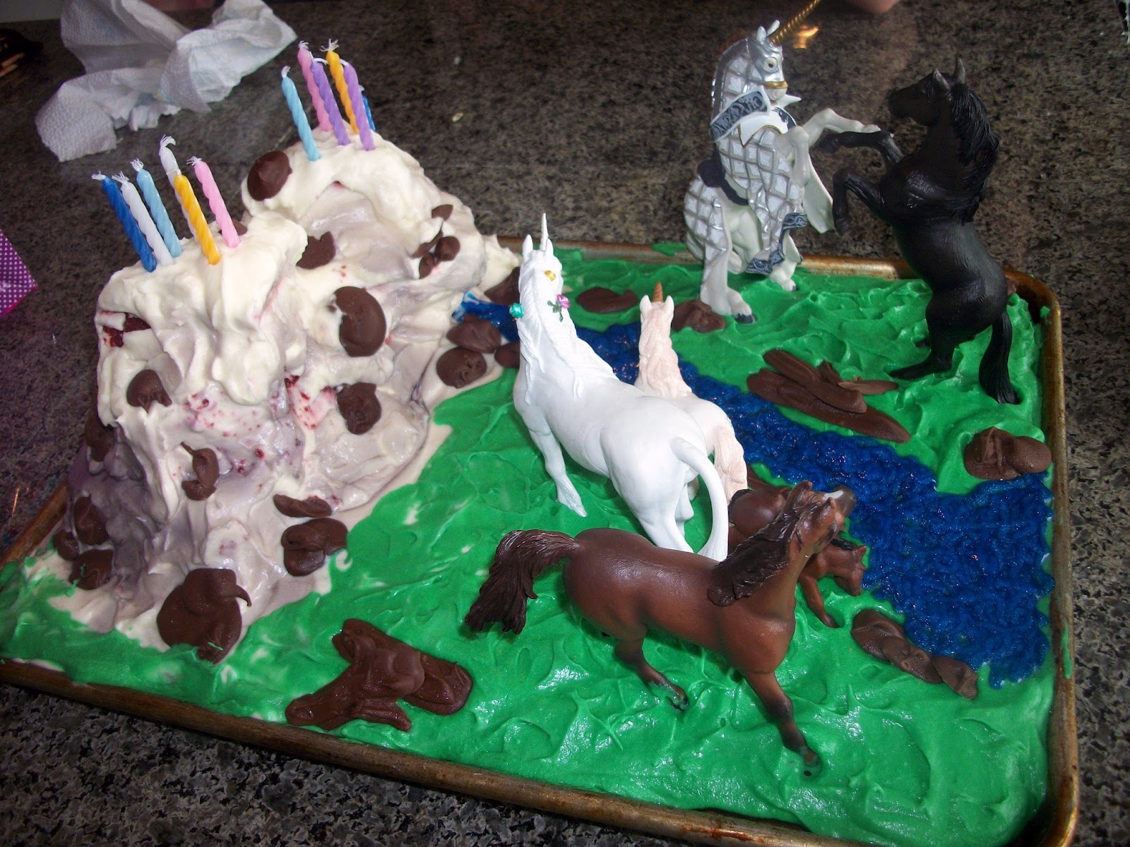 7 Photos of Horse Scene Cakes