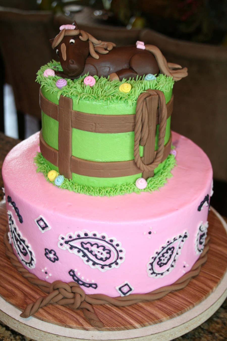 Horse Birthday Cake