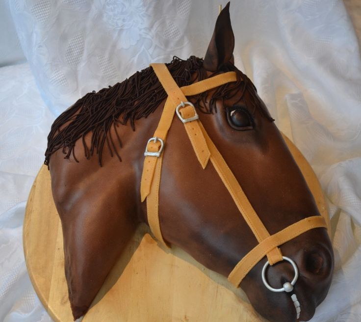 Horse Head Cake