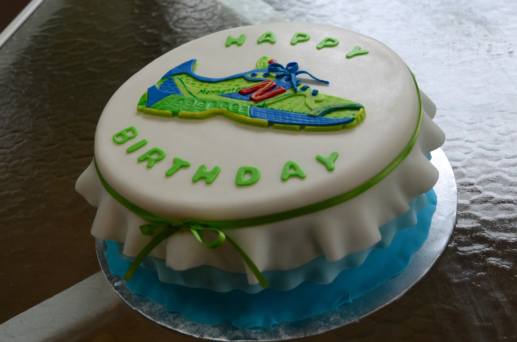 Marathon Runner Birthday Cake