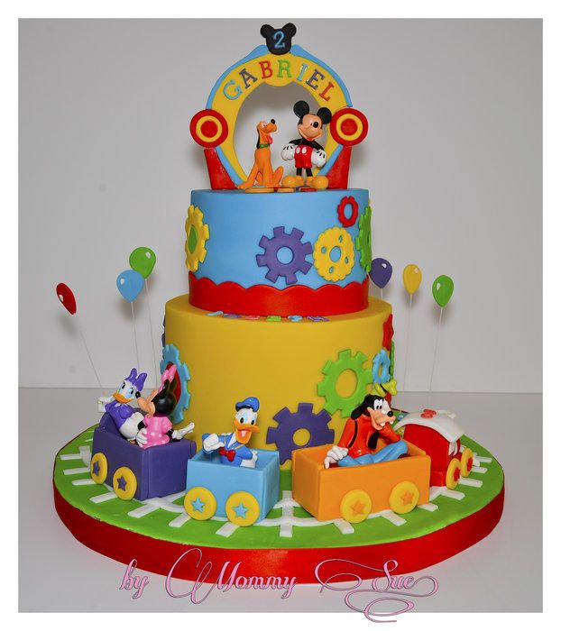 Mickey Mouse Clubhouse Birthday Cake Ideas