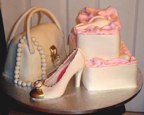 Modern Birthday Cake