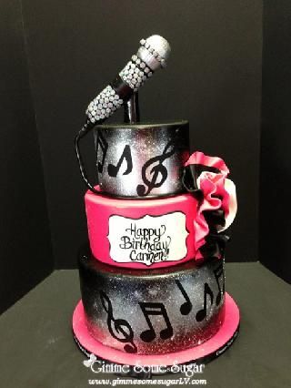 Music Birthday Cake Ideas