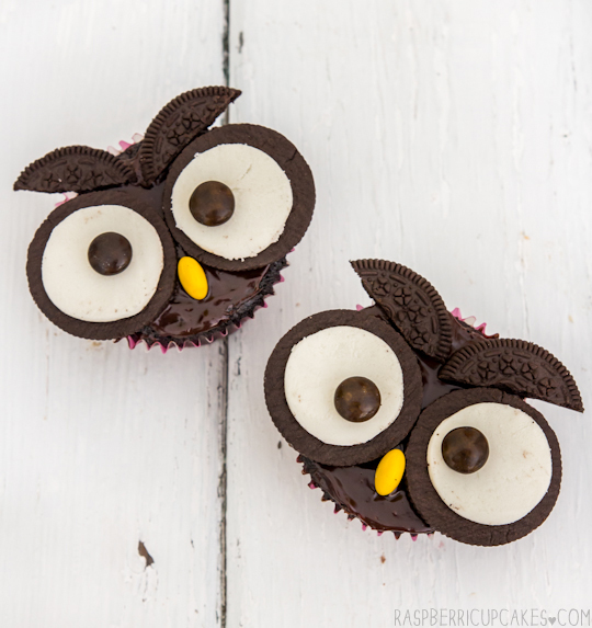 Oreo Owl Cupcakes