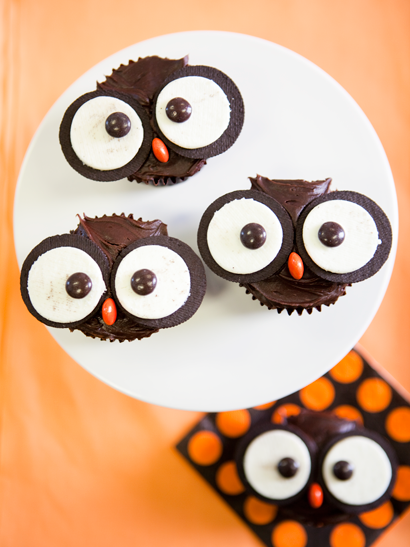 Oreo Owl Cupcakes