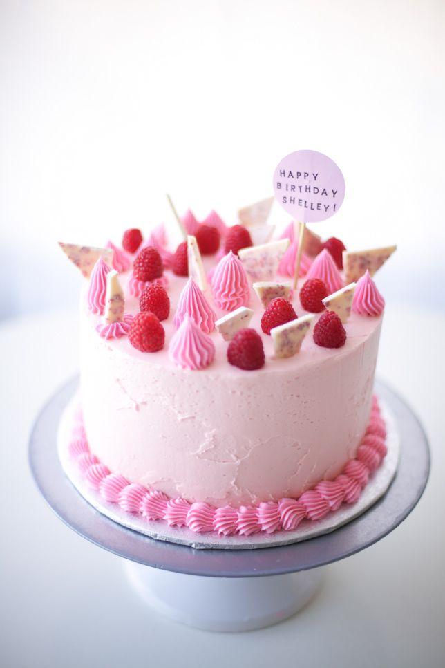 Pink Birthday Cake