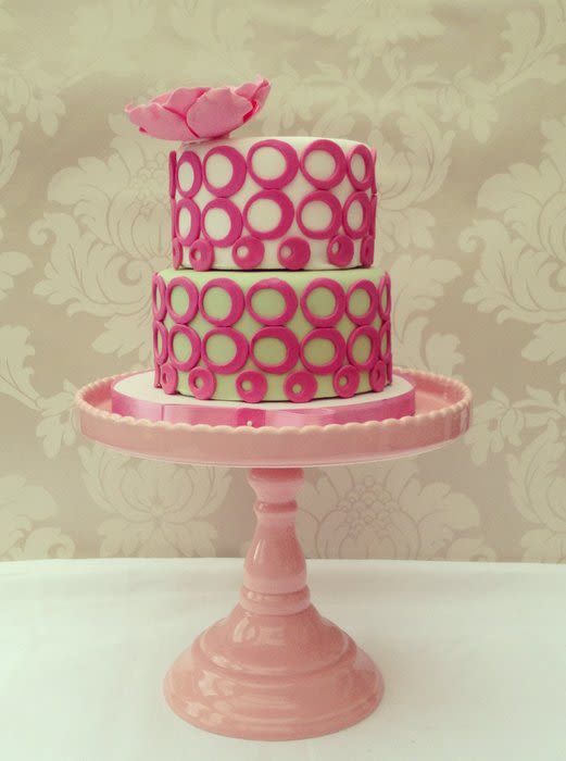 Pink Girl Birthday Cake