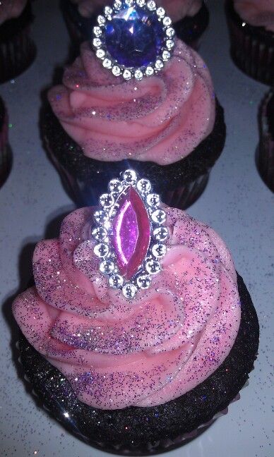 Princess Birthday Party Cupcakes