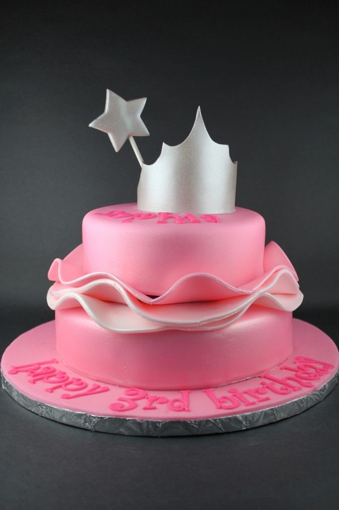 Princess Ruffle Cake