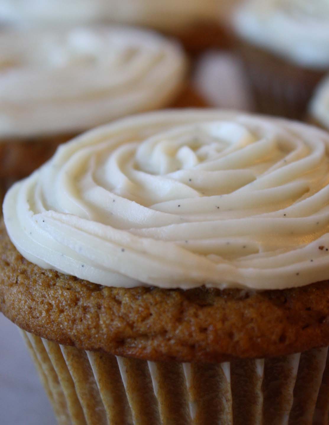 Pumpkin Vanilla Cupcake Recipe