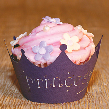 Purple Princess Cupcake Ideas