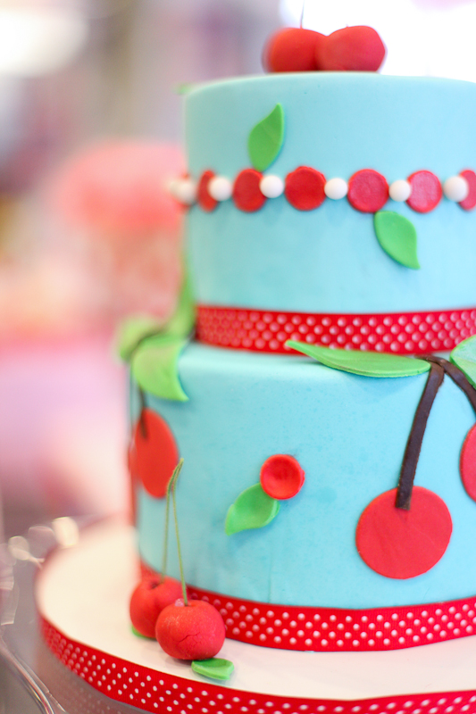 11 Photos of Birthday Cakes With Cherries On Top