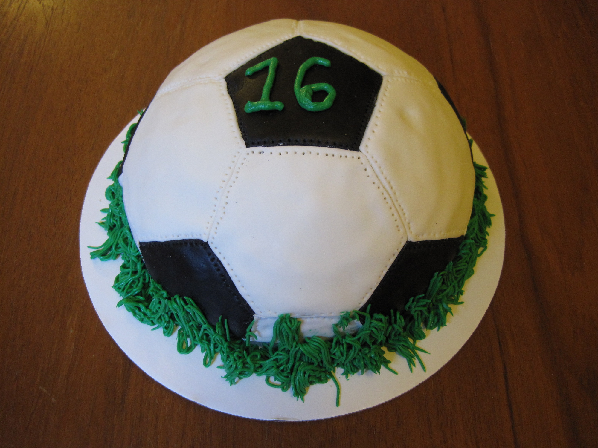 Soccer Birthday Cake