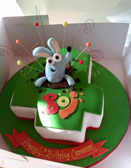 Sprout Birthday Cake