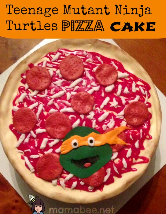 11 Photos of Ninja Turtles Cakes That Look Like Pizza