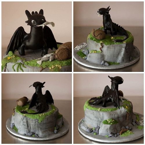 10 Photos of Amazing Birthday Cakes Toothless