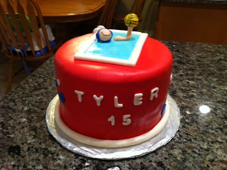 Water Polo Birthday Cake