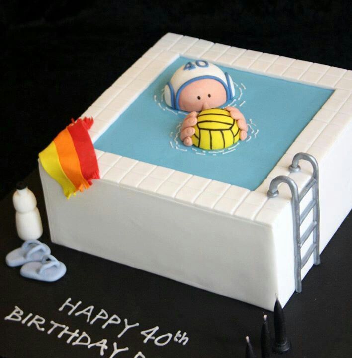 Water Polo Birthday Cake