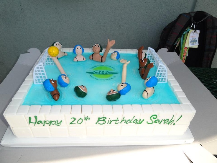 Water Polo Cake Idea