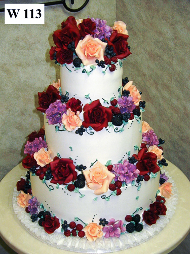 Wedding Cake From Carlos Bakery