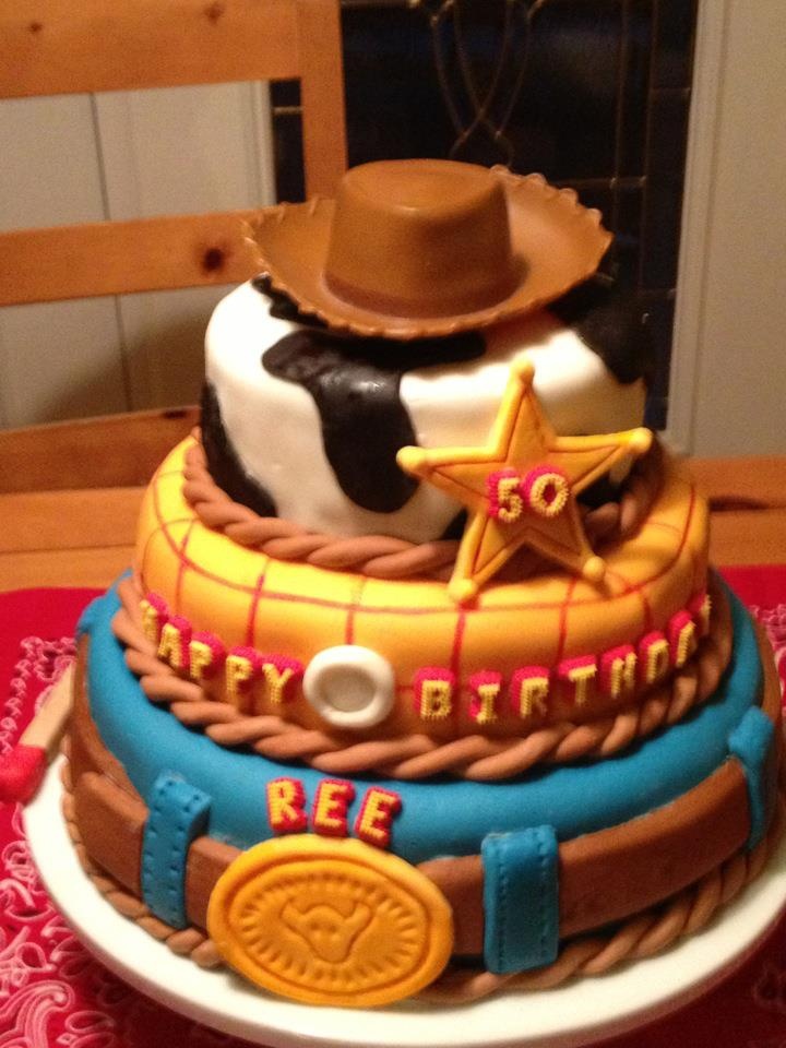 Woody Birthday Cake