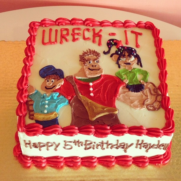 Wreck-It Ralph Birthday Cake