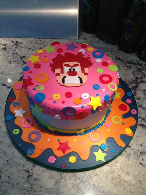 Wreck-It Ralph Birthday Cake