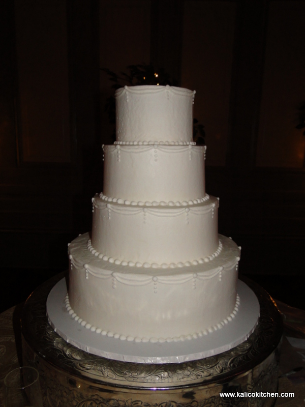 3 Tier Buttercream Wedding Cake