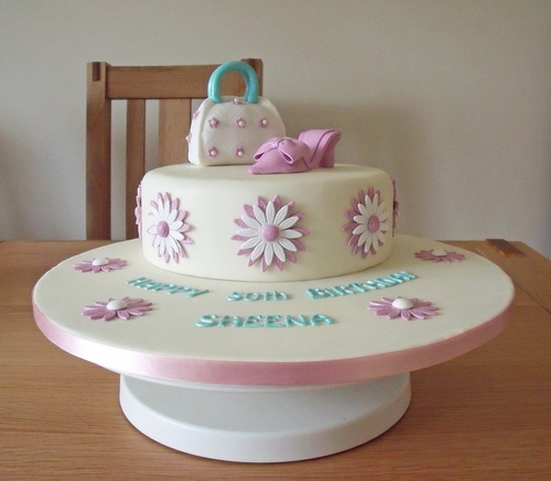 50th Birthday Cake Idea for Woman