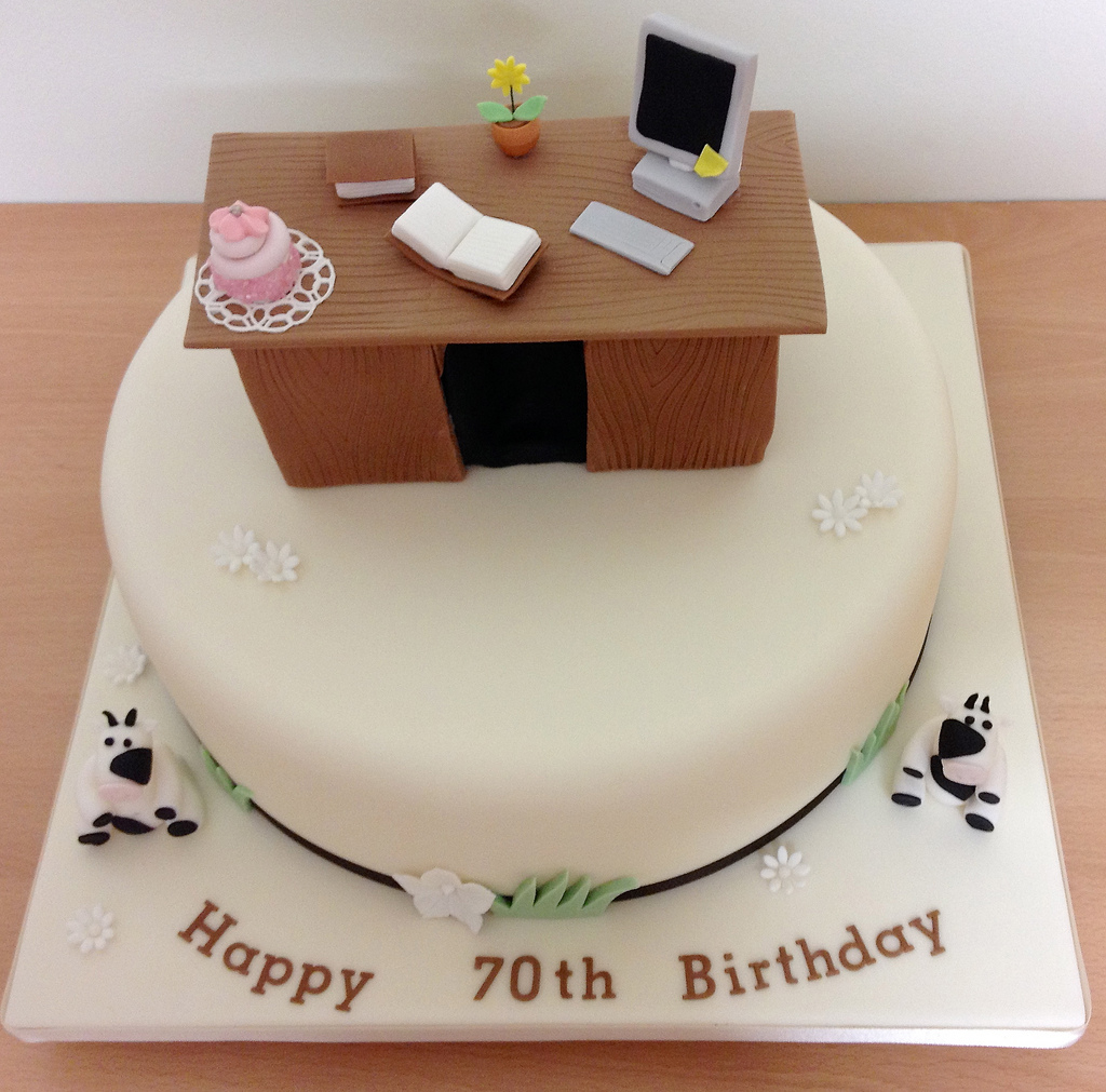 70th Birthday Cake