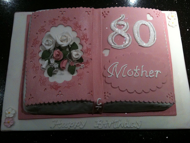 80th Birthday Cake Ideas for Women