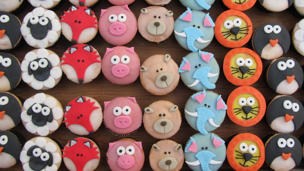 Animals Cupcakes Cakes