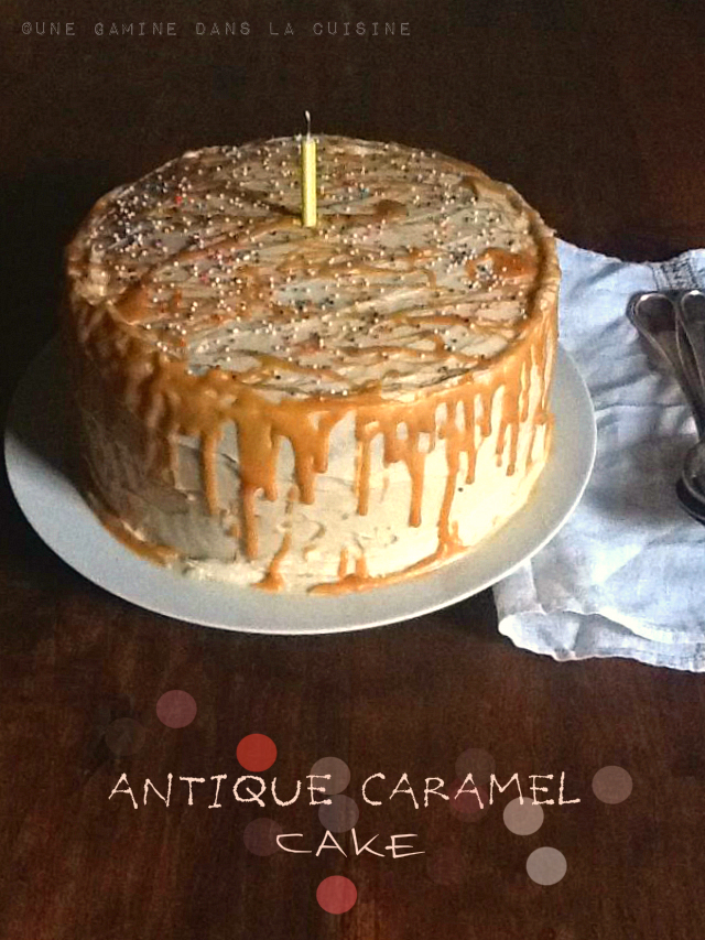 Antique Caramel Cake