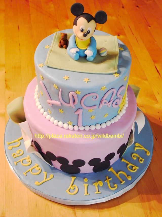 Baby Mickey Mouse Cake