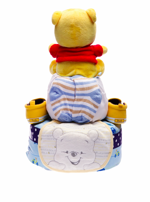 Baby Winnie the Pooh Diaper Cake