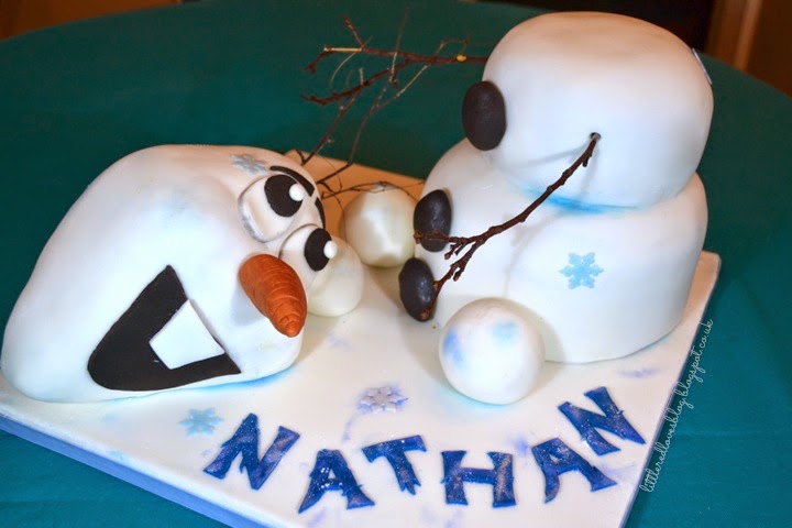 Birthday Cake Frozen Olaf