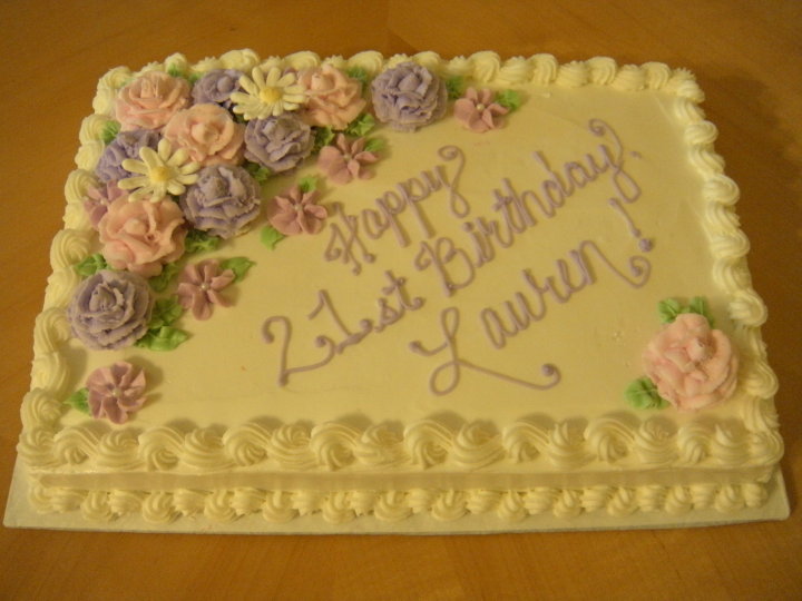 Birthday Sheet Cake Decorating Ideas