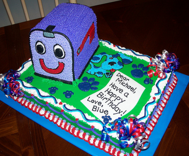 Blue's Clues Birthday Cake